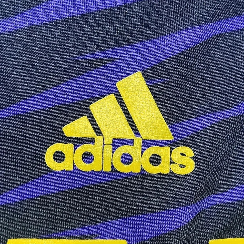 Men's medium Michigan adidas HAIL TO THE VICTOR soccer jersey shirt UofM LOTC - Picture 5 of 5